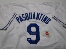 Vinnie Pasquantino of the KC Royals signed autographed baseball jersey PAAS COA 409