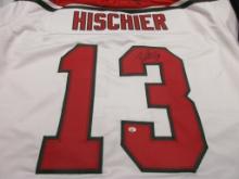Nico Hischier of the New Jersey Devils signed autographed hockey jersey PAAS COA 000