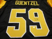 Jake Guentzel of the Pittsburgh Penguins signed autographed hockey jersey PAAS COA 950