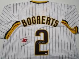 Xander Bogaerts of the San Diego Padres signed autographed baseball jersey PAAS COA 495