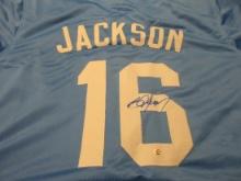 Bo Jackson of the Kansas City Royals signed autographed baseball jersey PAAS COA 949