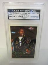 Shaquille O'Neal of the LA Lakers signed autographed slabbed sportscard PAAS Holo 664