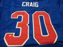 Jim Craig of TEAM USA signed autographed hockey jersey PAAS COA 049