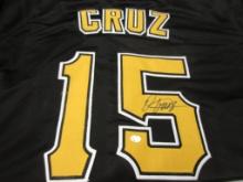 Oneil Cruz of the Pittsburgh Pirates signed autographed baseball jersey PAAS COA 551