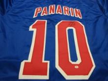 Artemi Panarin of the NY Rangers signed autographed hockey jersey PAAS COA 503