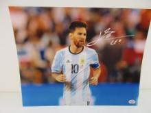 Leo Messi of Argentina signed autographed 8x10 photo PAAS COA 079