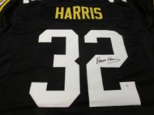 Franco Harris of the Pittsburgh Steelers signed autographed football jersey PAAS COA 791