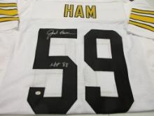 Jack Ham of the Pittsburgh Steelers signed autographed football jersey PAAS COA 578