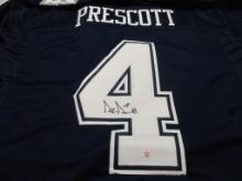 Dak Prescott of the Dallas Cowboys signed autographed football jersey PAAS COA 909