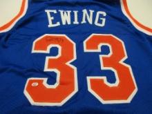 Patrick Ewing of the NY Knicks signed autographed basketball jersey PAAS COA 232