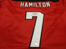 Dougie Hamilton of the Calgary Flames signed autographed hockey jersey PAAS COA 980