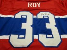 Patrick Roy of the Montreal Canadiens signed autographed hockey jersey PAAS COA 295