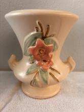 McCoy U.S.A. Vintage Vase 7" by 5" Center Piece Vase / Signed & Stamped