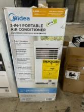 Mida 3-1 Portable Air Conditioner Controls With Remote (open box)