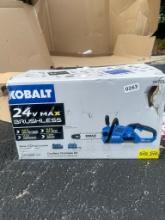 Kobalt 24V Cordless Chainsaw Kit