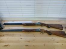 Set of Custome 20 Guage & 12 Guage Shot Guns W/ Carrying Case - Antique / Vintage Bird Gun Set - Fam