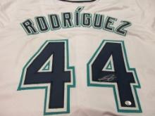 Julio Rodriguez of the Seattle Mariners signed autographed baseball jersey PAAS COA 886