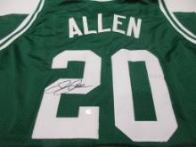 Ray Allen of the Boston Celtics signed autographed basketball jersey PAAS COA 406