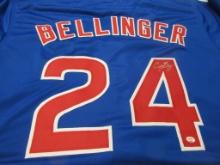 Cody Bellinger of the Chicago Cubs signed autographed baseball jersey PAAS COA 269