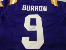 Joe Burrow of the LSU Tigers signed autographed football jersey PAAS COA 292