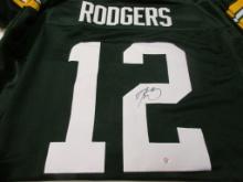 Aaron Rodgers of the Green Bay Packers signed autographed football jersey PAAS COA 520