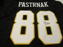 David Pastrnak of the Boston Bruins signed autographed hockey jersey PAAS COA 254