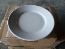 ACOPA Wide Rim Rolled Edge Stoneware / 6.25" Dinner Plates - (6) Plates per case We are selling them