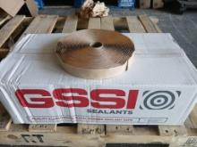 GSI SEALANTS Quality Elastomeric Rubber Sealant Tape / # MB-10A (10) Rolls Per Case Selling by the C
