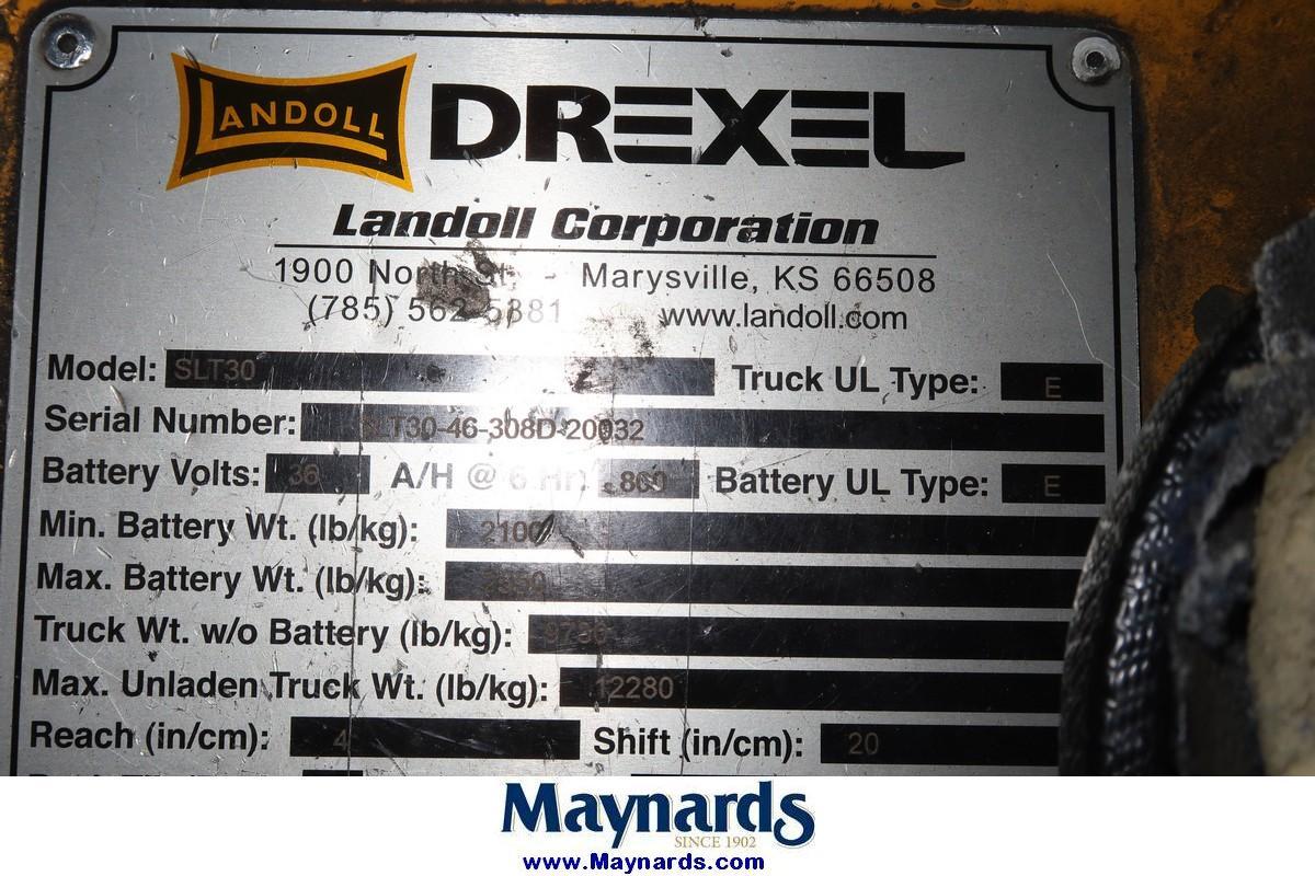Landoll-Drexel SLT30 3,000 Lb. Capacity Swing Mast 36V Electric Forklift