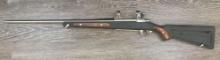 SCARCE RUGER M77 MKII ALL-WEATHER MODEL STAINLESS BOLT ACTION RIFLE 7.62 x 39 CAL./ HARDWOOD INSERTS