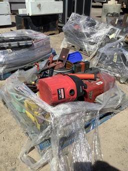 PALLET OF ASST TOOLS & MISC ITEMS