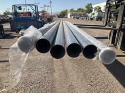 (6) PIECES OF 3IN PIPE