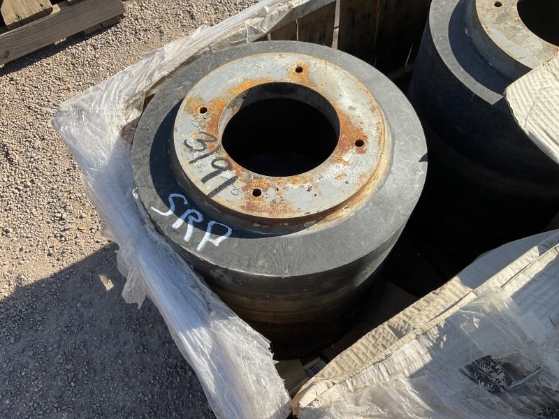 PALLET OF RUBBER GUIDE WHEELS