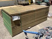 STACK OF 4FT X 8FT X 3/4IN OSB
