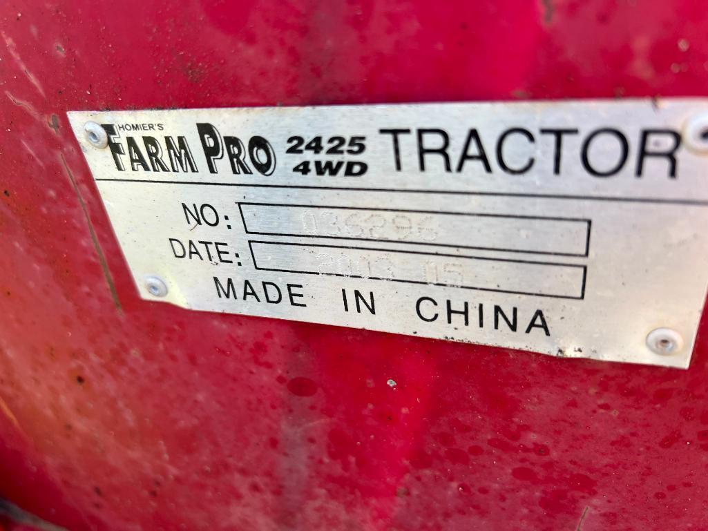 2003 Farm Pro 2425 4wd Tractor W/cultivator (3
