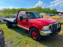 2001 FORD F350 PICKUP TRUCK **SALVAGE TITLE