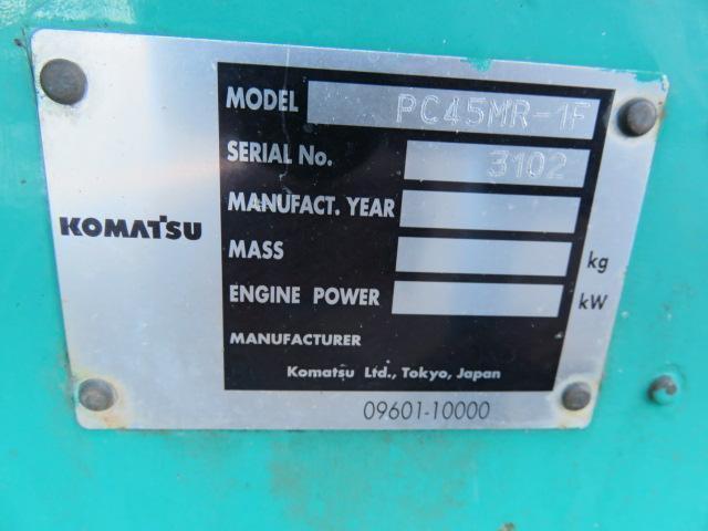 KOMATSU PC45MR-1F EXCAVATOR