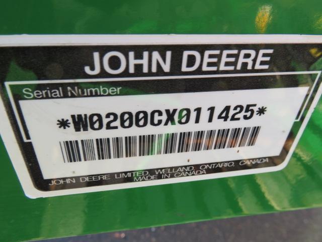 JOHN DEERE 2520 HST TRACTOR W/ FRONT LOADER