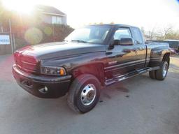 2001 DODGE 3500 4X4 EXTENDED CAB DUALLY