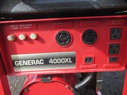 GENERAC 4000XL 09777-1 7.8HP GAS POWERED GENERATOR, 4000W, 120/240V