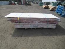 APPROX (17) 4' X 8' & APPROX (20) ASSORTED SIZE FLAMEBLOCK SHEATHING SHEETS