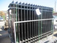 2024 SIMPLE SPACE GALVANIZED STEEL FENCING - (20) 10' X 7' FENCE PANELS & (21) POSTS W/ CONNECTORS