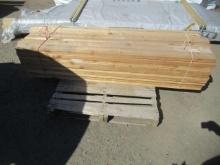 APPROX (60) PIECES OF 2'' X 4'' X 6' LUMBER