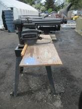 SEARS/CRAFTSMAN 10'' 120V RADIAL ARM SAW ON ROLLING STAND
