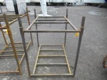 62'' X 43'' X 58'' STEEL CRATE W/ REMOVABLE TOP