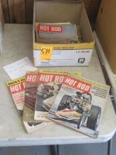 ASSORTED 1950S-1960S HOT ROD MAGAZINES