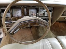 1979 Lincoln Mark V, 2-dr hardtop, sunroof, auto, full power, leather, 1 owner, 47k original miles