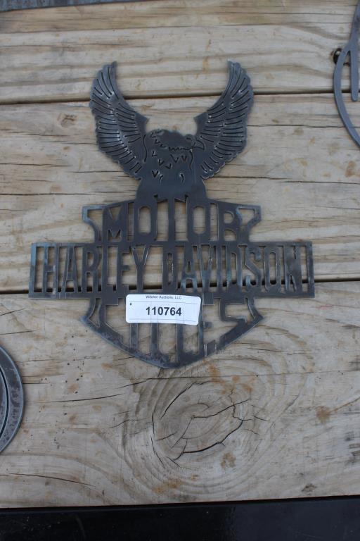 Harley Davidson Steel Cut-Out