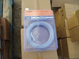 (4) Cases 1 1/8 x 100' Metal Cable