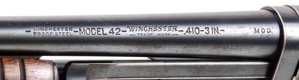 Winchester Model 42 Slide Action .410 ga